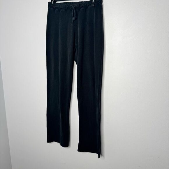 Fitigues waffle net black wide leg pants size large - Picture 2 of 5